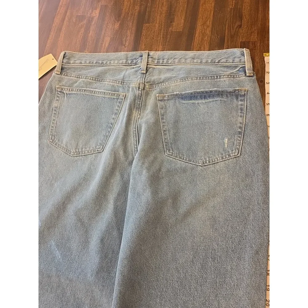Universal Thread Women's Mid-Rise Baggy Classic 90's Vintage Straight🆕SZ 14 - Picture 7 of 9